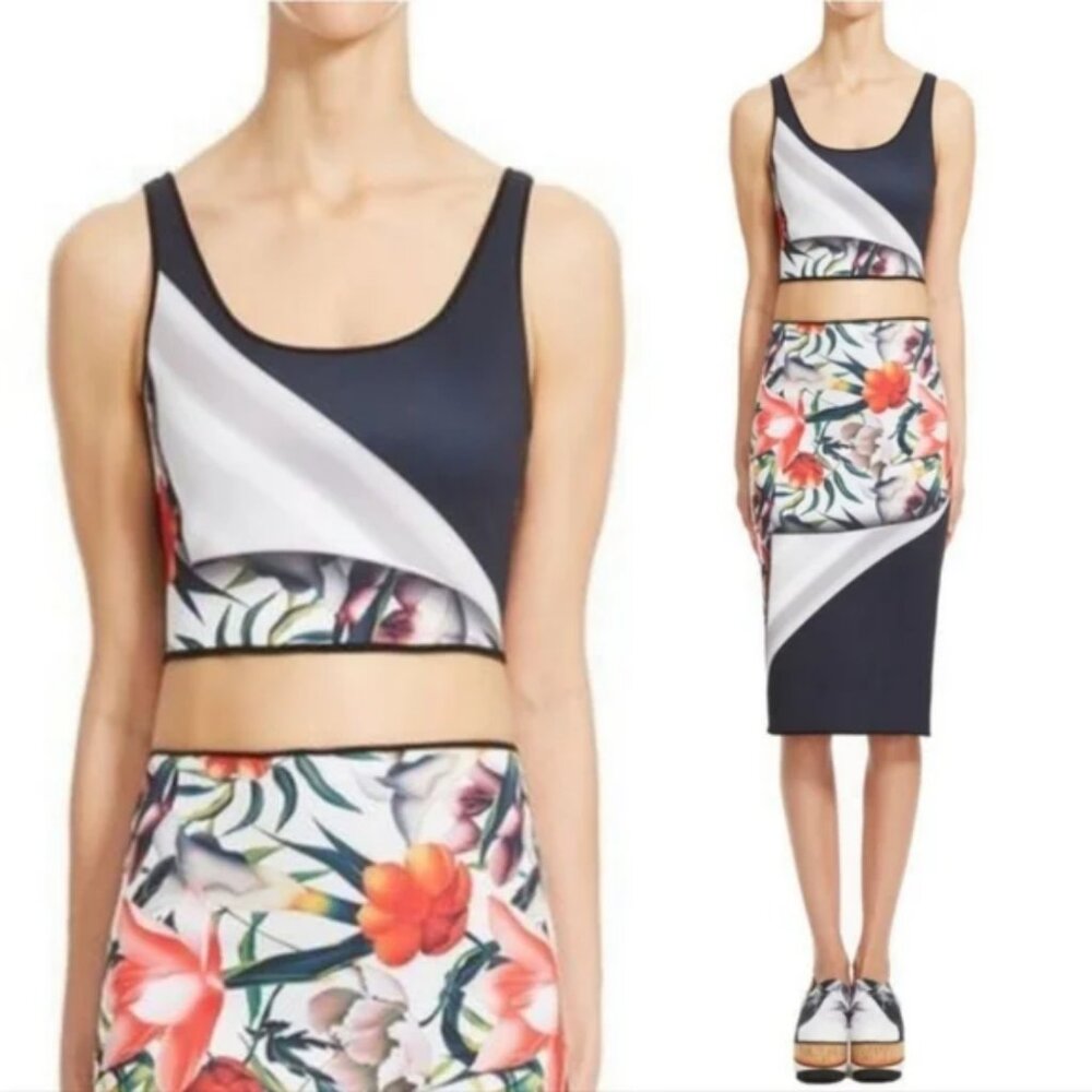 Clover Canyon Reversible Turning Flower Neoprene Top